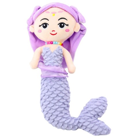 Pluszowa Syrenka z Koralami Przytulanka Fioletowa 32cm Pluszowa Syrenka z Koralami Przytulanka Fioletowa 32cm