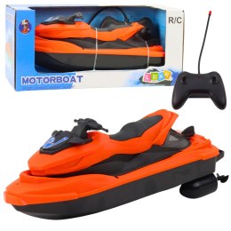 Skuter Wodny Zdalnie Sterowany RC 1:42 Pomarańczowy LEAN Toys
