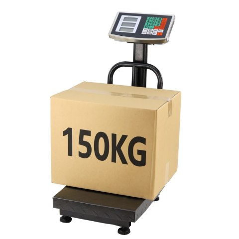 Waga Elektroniczna LCD Platformowa Magazynowa Dokładność do 20g 150kg Waga Elektroniczna LCD Platformowa Magazynowa Dokładność do 20g 150kg