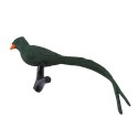 Zestaw Mini Figurki Ptaki Egzotyczne Hibiskus Żółty 4-11cm 6szt
