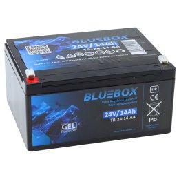 BLUEBOX Akumulator Żelowy VRLA AGM 24V14Ah Do Auta Na Akumulator LEAN CARS