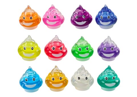 Glutek Slime Emotikon w Pudełeczku 150 g 12 Kolorów LEAN Toys Glutek Slime Emotikon w Pudełeczku 150 g 12 Kolorów LEAN Toys