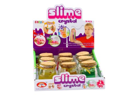 Glutek Slime w Słoiczku 150 g 9 Kolorów LEAN Toys Glutek Slime w Słoiczku 150 g 9 Kolorów LEAN Toys
