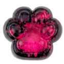 Gniotek Kocia Łapka Antystresowa Sensoryczna Squishy Czarna Różowy Brokat LEAN TOYS