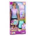 Lalka Anlily Chłopak Z Plecakiem Bidon Okulary Selfie Stick LEAN Toys