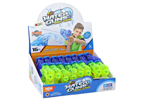 Mini Pistolet Na Wodę Zielony Granatowy Zasięg 7-8m LEAN TOYS Mini Pistolet Na Wodę Zielony Granatowy Zasięg 7-8m LEAN TOYS