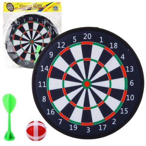 Tarcza Do Gry W Dart Strzałka Piłka Gra Zręcznościowa Klasyczna LEAN Toys Tarcza Do Gry W Dart Strzałka Piłka Gra Zręcznościowa Klasyczna LEAN Toys