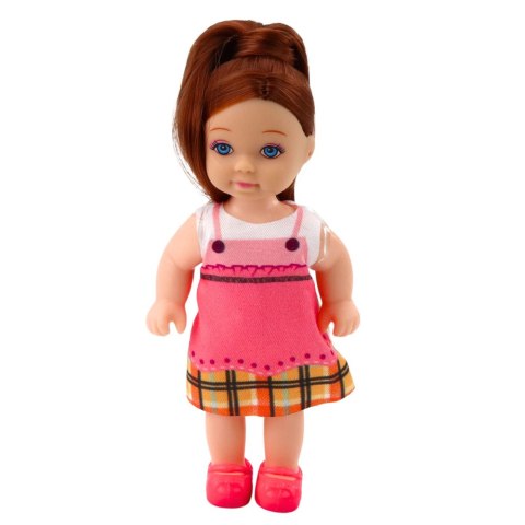 Zestaw Mini Laleczka Z Dwoma Szczeniaczkami Legowisko Miska Butelka Zestaw Mini Laleczka Z Dwoma Szczeniaczkami Legowisko Miska Butelka