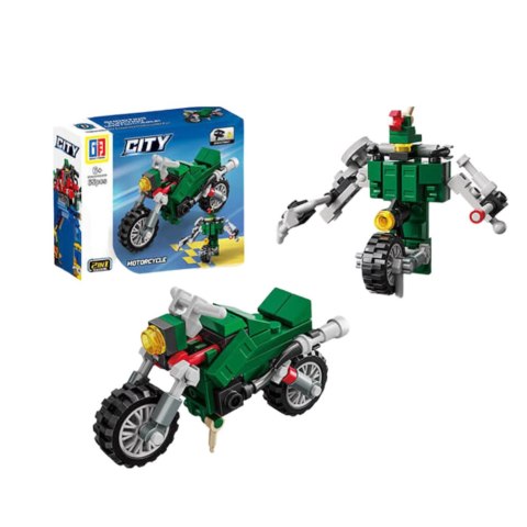 Klocki Konstrukcyjne 2w1 Pojazd Robot Mini Zestaw 42-65 el. Mix Klocki Konstrukcyjne 2w1 Pojazd Robot Mini Zestaw 42-65 el. Mix