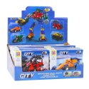 Klocki Konstrukcyjne 2w1 Pojazd Robot Mini Zestaw 42-65 el. Mix