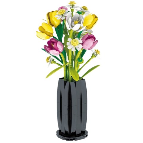 Klocki Konstrukcyjne Bukiet Tulipany W Wazonie 1250 el. Klocki Konstrukcyjne Bukiet Tulipany W Wazonie 1250 el.