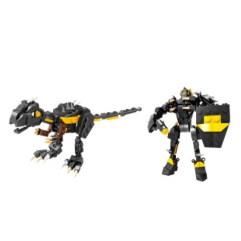 Klocki Konstrukcyjne Dinozaur Robot 2w1 57-70 el. Mix Klocki Konstrukcyjne Dinozaur Robot 2w1 57-70 el. Mix