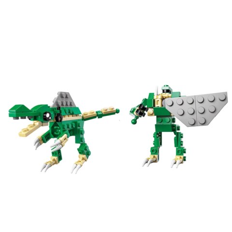 Klocki Konstrukcyjne Dinozaur Robot 2w1 57-70 el. Mix Klocki Konstrukcyjne Dinozaur Robot 2w1 57-70 el. Mix