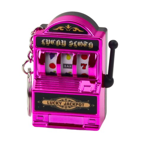 Brelok Mini Maszyna Kasynowa Slot Automat Ruchomy Drążek Mix Kolor Brelok Mini Maszyna Kasynowa Slot Automat Ruchomy Drążek Mix Kolor