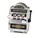 Brelok Mini Maszyna Kasynowa Slot Automat Ruchomy Drążek Mix Kolor