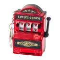 Brelok Mini Maszyna Kasynowa Slot Automat Ruchomy Drążek Mix Kolor