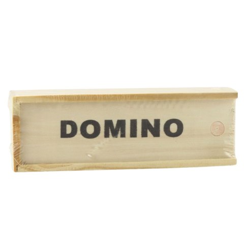 Gra Logiczna Rodzinna Domino 32 Płytki Drewniane Czarne Gra Logiczna Rodzinna Domino 32 Płytki Drewniane Czarne