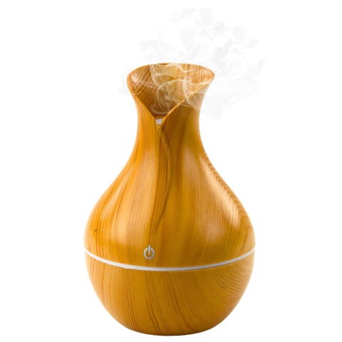 Nawilżacz Powietrza Dyfuzor Aromaterapia Imitacja Drewna 130ml Nawilżacz Powietrza Dyfuzor Aromaterapia Imitacja Drewna 130ml