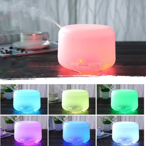 Nawilżacz Powietrza Dyfuzor Aromaterapia Lampka Nocna LED Pilot 300ml Nawilżacz Powietrza Dyfuzor Aromaterapia Lampka Nocna LED Pilot 300ml