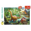 Puzzle 60 el. Wędrówka dinozaurów 17319