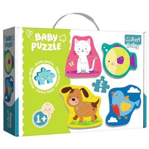 Puzzle - Baby Classic - Zwierzątka Trefl 36074 Puzzle - Baby Classic - Zwierzątka Trefl 36074