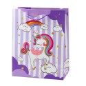Torba Prezentowa Dla Dzieci Jednorożec Kolorowa 23 x 16 x 10 cm