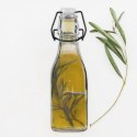 Butelka szklana kwadratowa z klipsem korkiem na oliwę alkohol syrop 0,29 l