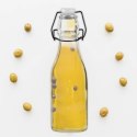 Butelka szklana kwadratowa z klipsem korkiem na oliwę alkohol syrop 0,29 l