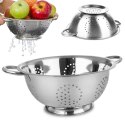 Cedzak kuchenny durszlak stalowy sitko 24 cm