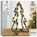 Choinka sztuczna świecąca zielona 30 LED 40 cm Choinka sztuczna świecąca zielona 30 LED 40 cm