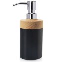Dozownik do mydła czarny 380 ml Dozownik do mydła czarny 380 ml