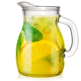 Dzbanek szklany do napojów z uchwytem 500 ml