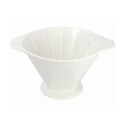 FILTR DO KAWY LEJEK PORCELANOWY BIAŁY DRIPPER FILTR DO KAWY LEJEK PORCELANOWY BIAŁY DRIPPER