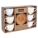 Filiżanka porcelanowa filiżanki zestaw filiżanek do kawy espresso 100 ml 6 sztuk Filiżanka porcelanowa filiżanki zestaw filiżanek do kawy espresso 100 ml 6 sztuk