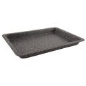 Forma do pieczenia ciasta z pokrywą blacha granitowa pokrywką i uchwytem GRANDE 43x29x7 cm Forma do pieczenia ciasta z pokrywą blacha granitowa pokrywką i uchwytem GRANDE 43x29x7 cm