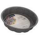 Forma do pieczenie blacha do ciasta pizzy zapiekania okrągła granitowa GRANDE 28,5 cm Forma do pieczenie blacha do ciasta pizzy zapiekania okrągła granitowa GRANDE 28,5 cm