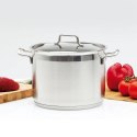 Garnek stalowy z pokrywką 18/10 PREMIUM 8,5 l ORION Garnek stalowy z pokrywką 18/10 PREMIUM 8,5 l ORION