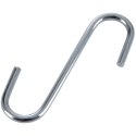 Haczyk hak wieszak stalowy na reling kratkę przybory do wędzarni 6 sztuk 6x4,5 cm