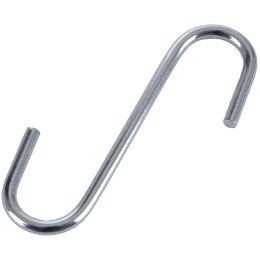 Haczyk hak wieszak stalowy na reling kratkę przybory do wędzarni 6 sztuk 6x4,5 cm