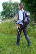 Kije Trekkingowe Regulowane Składane z Szybkozłączką KUBISPORT 145-72 cm