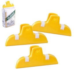 Klipsy do zamykania opakowań żywności 7 cm 3szt