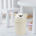 Kosz na śmieci odpady mini łazienkowy stołowy stół miś 1,5 l Kosz na śmieci odpady mini łazienkowy stołowy stół miś 1,5 l