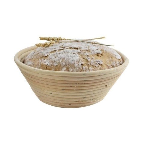 Koszyk rattanowy do wyrastania garowania chleba ciasta na chleb 0,5kg 14 cm Koszyk rattanowy do wyrastania garowania chleba ciasta na chleb 0,5kg 14 cm